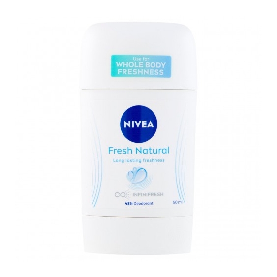 Nivea Fresh Natural 48H - Deodorante Stick 50 Ml