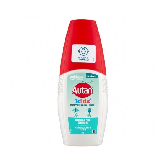 Autan Kids - Insetto Repellente Vapo Per Bambini Da 1 Anno Di Età 100 Ml