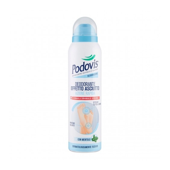 Podovis Deodorante Effetto Asciutto Spray 150 Ml