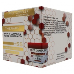 Face Complex Therapy +55 Crema Viso Con Bava Di Lumaca E Acido Ialuronico 50 Ml