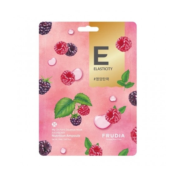 Frudia My Orchard Squeeze Mask Raspberry Elasticity - Maschera In Tessuto 20 Ml