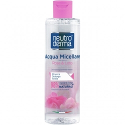 Neutroderma Acqua Micellare Rosa & Loto - Strucca Deterge Idrata 500 Ml