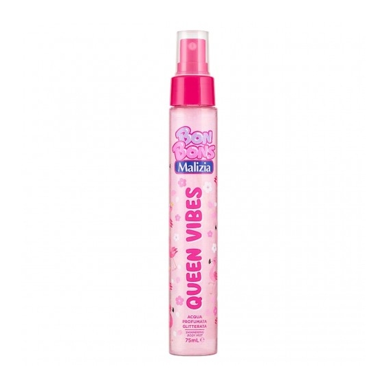 Malizia Bon Bons Queen Vibes - Acqua Profumata Glitterata 75 Ml