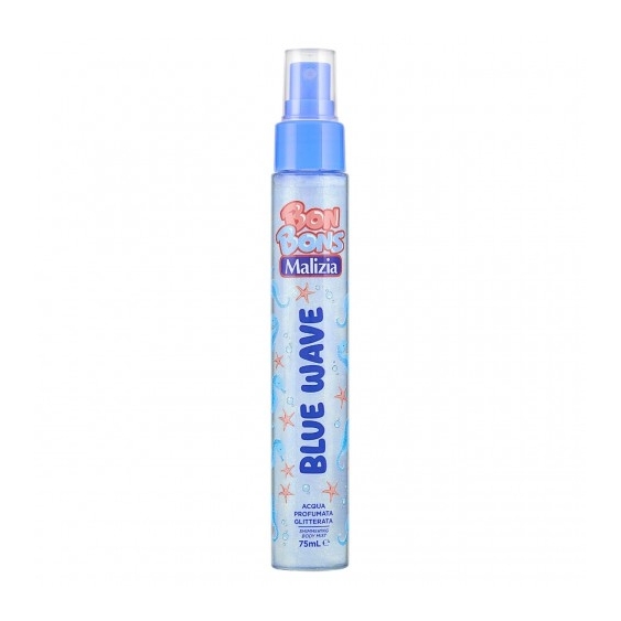 Malizia Bon Bons Blue Wave - Acqua Profumata Glitterata 75 Ml