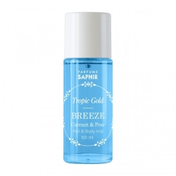 Saphir Tropic Gold Breeze Currant & Pear - Acqua Profumata Corpo E Capelli 100 Ml