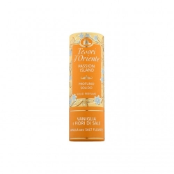 Tesori D'Oriente Passion Island Vaniglia E Fiori Di Sale - Profumo Solido Unisex 7 Ml