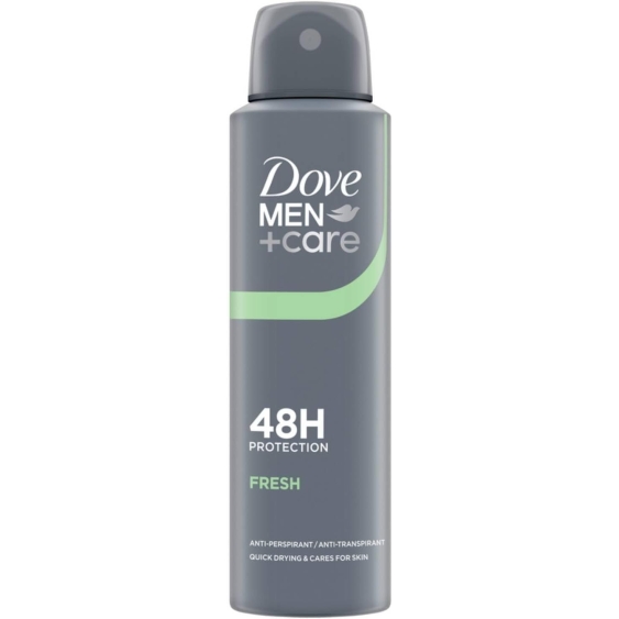 Dove Men + Care Fresh 48H Protection - Deodorante Spray 150 Ml