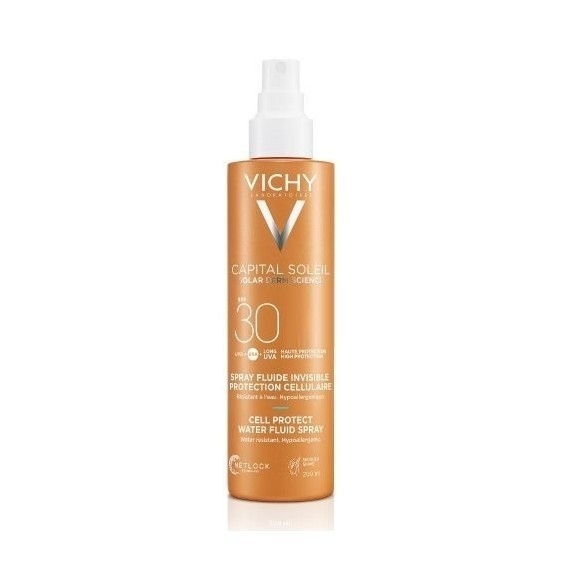 Vichy Capital Soleil Cell Protect Spf30 Spray Solare 200 Ml