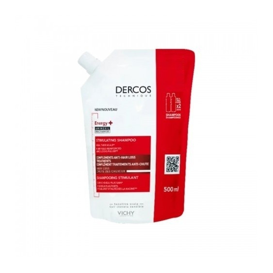 Vichy Dercos Shampoo Energizzante Per Capelli Deboli Ecoricarica Da 500 Ml