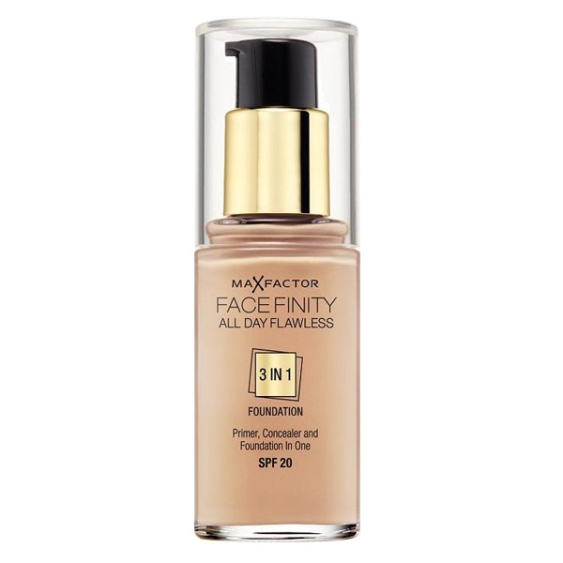 Max Factor Fondotinta Face Finity All Day Flawless 3 in 1 - 60 Sand