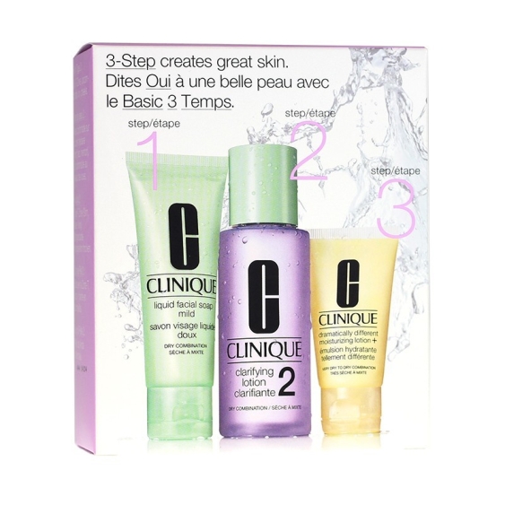 Clinique 3 Step System Intro Kit - Pelle tipo 2 Arida-Normale
