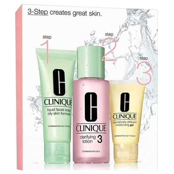 Clinique 3 Step System Intro Kit - Pelle tipo 3 Normale-Oleosa