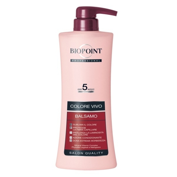 Biopoint Linea Colore Vivo Balsamo Capelli Colorati - Con Meches 400ml