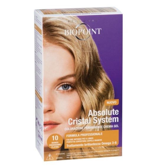 Biopoint Absolute Cristal System 10 Biondo Chiarissimo Platino