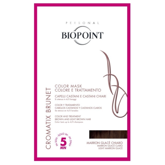 Biopoint Cromatix Color Mask Colore e Trattamento - Marron Glace Chiaro 30ML