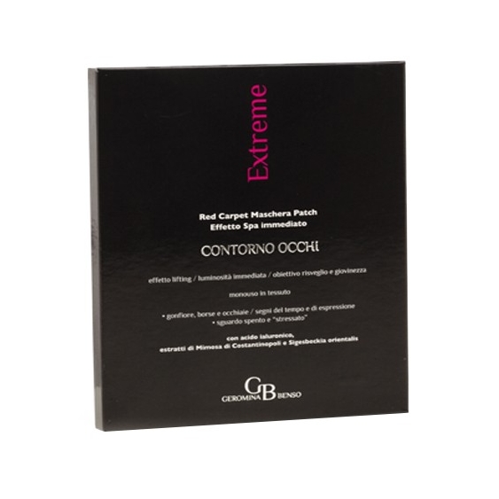 Geromina Benso Extreme Red Carpet Maschera Patch Contorno Occhi