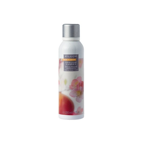 Atkinsons English Garden Peach Flowers Doccia Mousse Addolcente 200ML