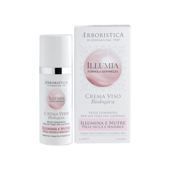 Athena's L'Erboristica Illumia Crema Viso Pelle Secca e Sensibile 50ML