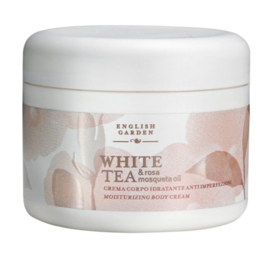 Atkinsons English Garden White Tea e Rosa Mosqueta Crema Corpo Idratante Anti-Imperfezioni 250ML