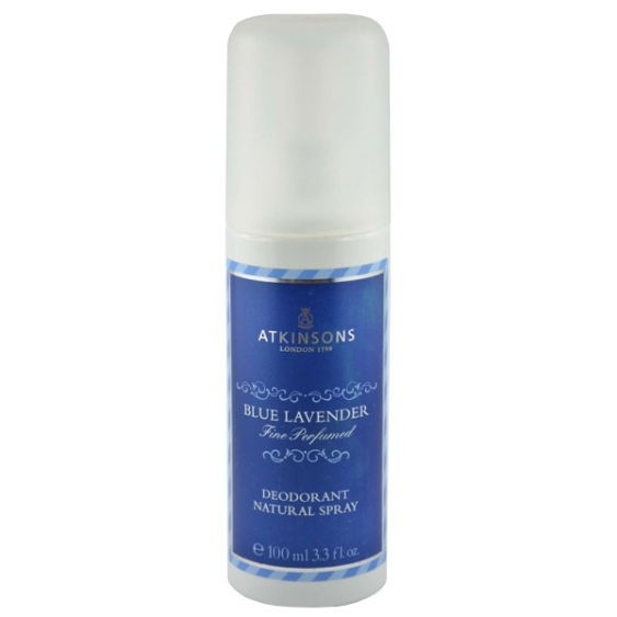 Atkinsons Blue Lavender Deodorant Natural Spray 100ML