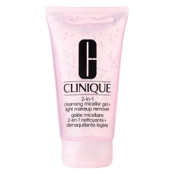 Clinique 2in1 Cleasing Micellar Gel + Light MakeUp Remover 150ML