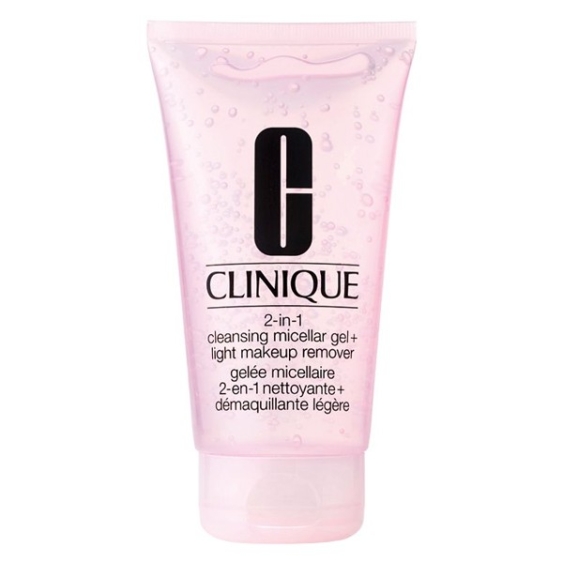 Clinique 2in1 Cleasing Micellar Gel + Light MakeUp Remover 150ML