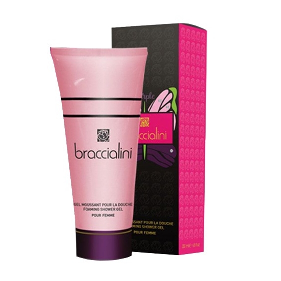 Braccialini Purple Foaming Shower Gel 200ML