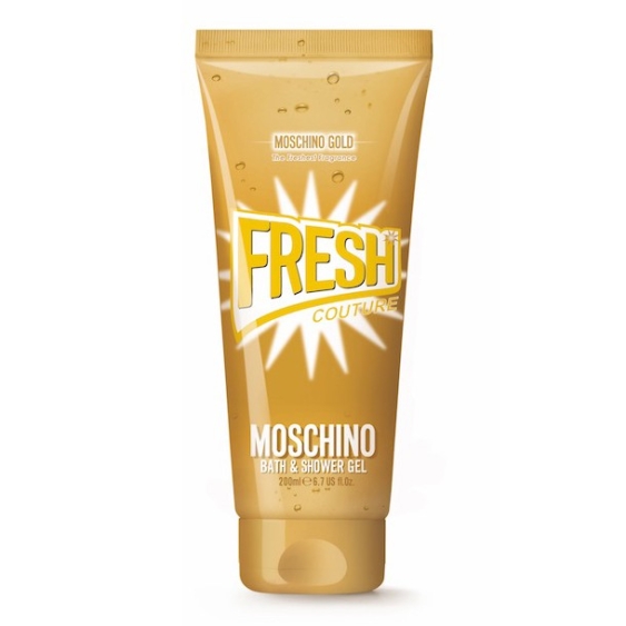 Moschino Gold Fresh Couture Bath Gel 200ML