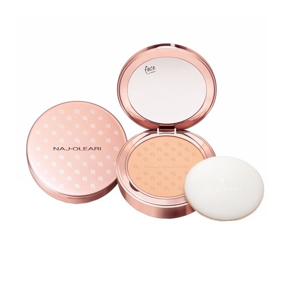 Naj-Oleari Skin Caress Pressed Powder - 01 Beige Caldo