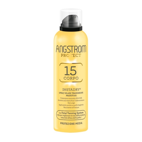 Angstrom Spray Solare Trasparente Protettivo SPF15 150ML