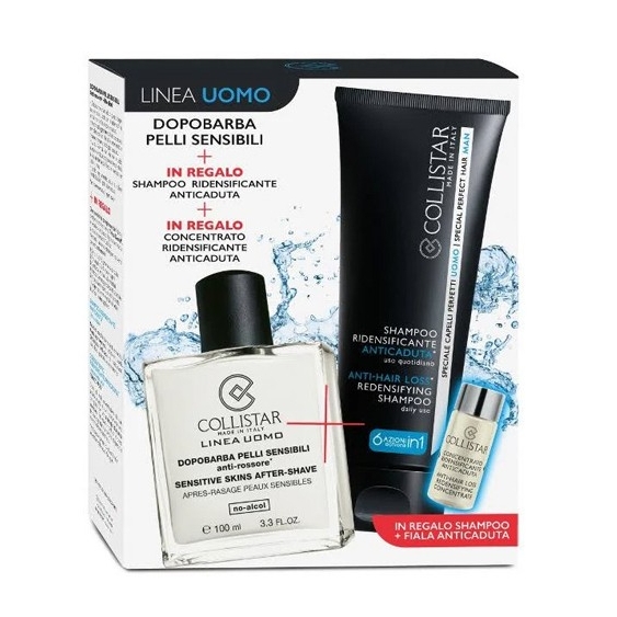Collistar Kit Linea Uomo Dopobarba Pelli Sensibili