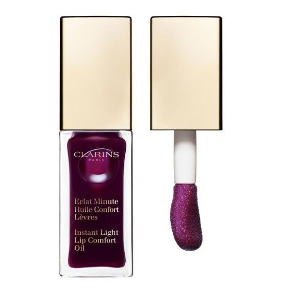 Clarins Instant Light Lip Comfort Oil - 08 Prune