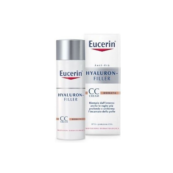 Eucerin Hyaluron-Filler CC Cream Dorata Anti-età 50ML
