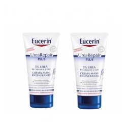 Eucerin UreaRepair Plus 5% Urea Crema Mani Rigenerante 2X75ML