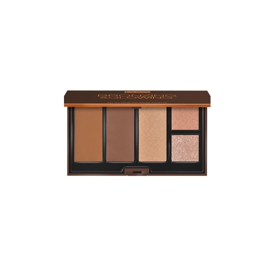 Pupa Bronzing E Glowing Palette - 003 Dark Skin