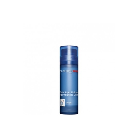 Clarins Men Super Moisture Lotion SPF 20 confezione da 50ml
