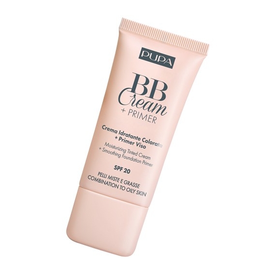 Pupa BB Cream + Primer Pelli Miste/Grasse - 001 Nude