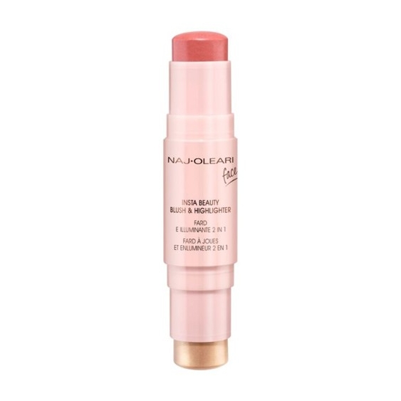 Naj-Oleari Insta Beauty Blush & Highlighter - 02 Rosa Gipsy
