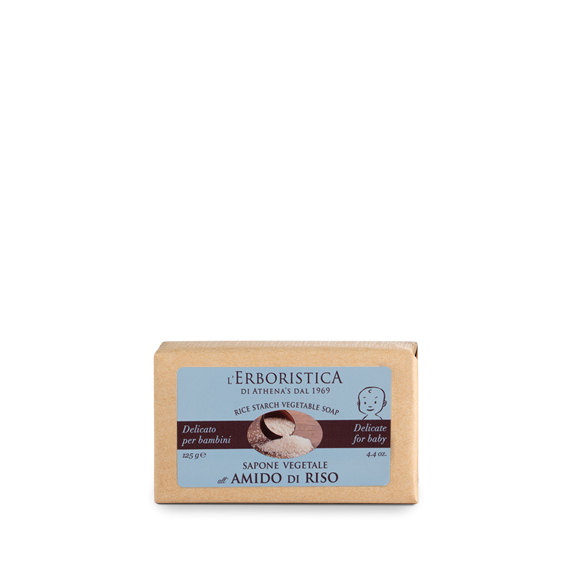 Athena's L'Erboristica Sapone Vegetale di Amido di Riso 125GR