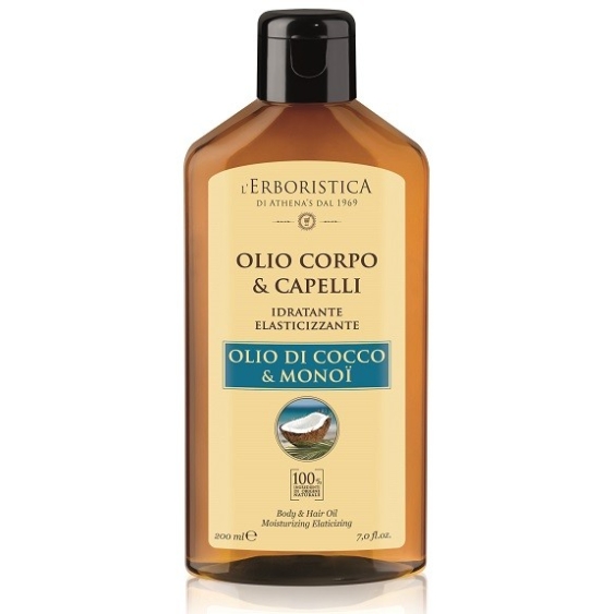 Athena's L'Erboristica Olio Corpo e Capelli Cocco Monoi 200ML