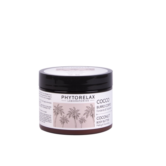 Phytorelax Olio di Cocco Vergine Biologico Burro Corpo Fondente e Nutriente 250ML