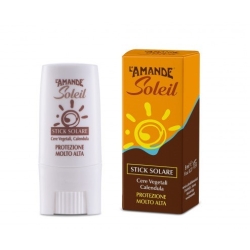 L'Amande Soleil Stick Solare SPF 50+ Protezione Molto Alta 9ML