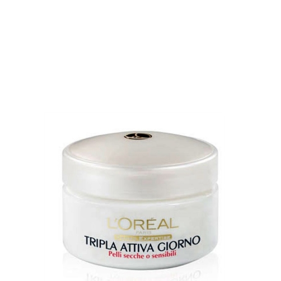L'Oreal Paris Tripla Attiva Crema Idratante Protettiva Pelli Secche 50ML