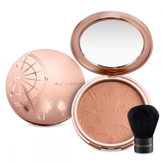 Naj-Oleari Tanning In California Maxi Bronzer - 01 Miele caramellato
