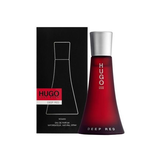 Profumo da Donna Hugo Deep Red Eau de Parfum confezione da 90ML