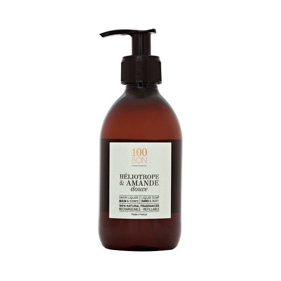 100Bon Heliotrope & Amande Douce Savon Liquide 300ML