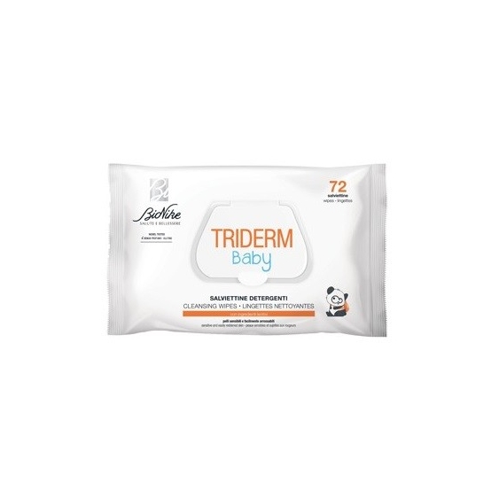 Bionike Triderm Baby Salviettine Detergenti 72PZ