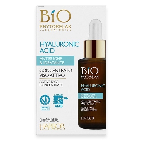 Phytorelax Bio Acido Ialuronico Concentrato Viso Attivo 30ML