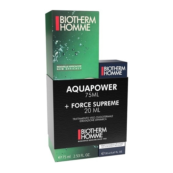 Biotherm Homme Aquapower + Force Supreme Kit