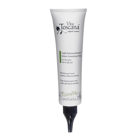 Vita Toscana Essential Oils Argilla Sebonormalizzante Maschera 150ML
